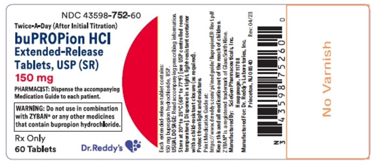 Bupropion HCl 43598075260 2/2